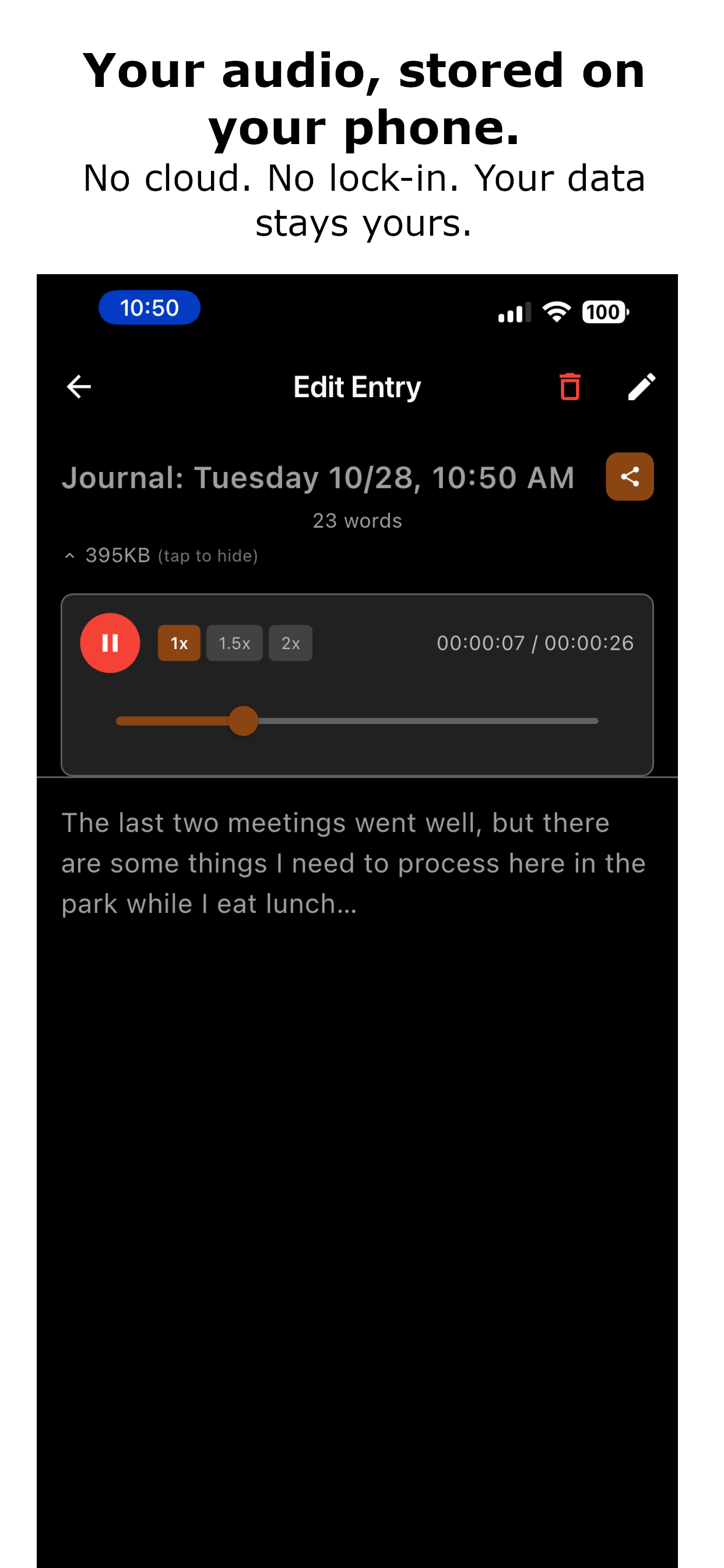 HyperJournal Screenshot 3